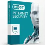ESET Internet Security produktbillede – antivirussoftware