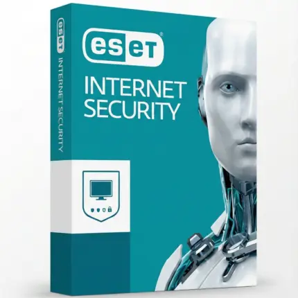 ESET Internet Security produktbillede – antivirussoftware