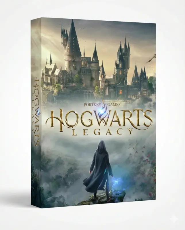 Hogwarts Legacy spilcover – magisk fantasy eventyr