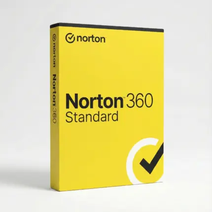 Norton 360 Standard antivirus produktbillede – sikkerhedssoftware