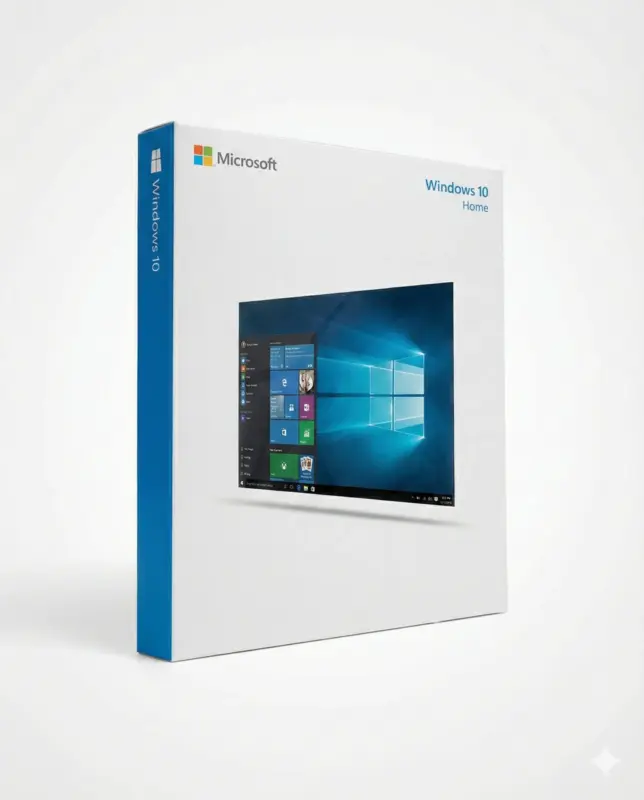 Windows 10 Home retail – operativsystemboks