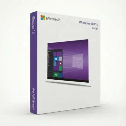 Windows 10 Pro retail – operativsystemboks