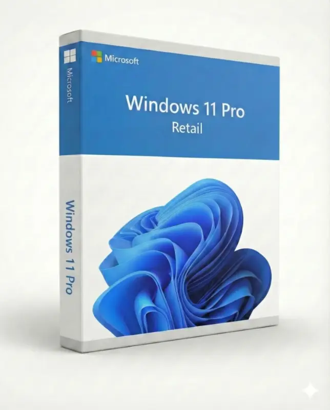 Windows 11 Pro retail licens – operativsystem